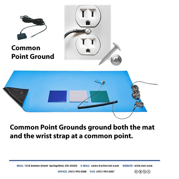ESD Grounding Method for a Common Point Ground