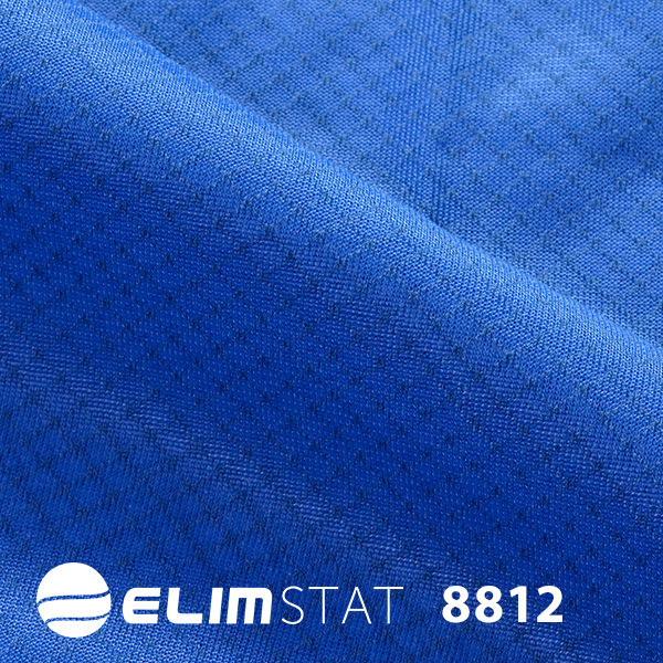 Sewn with black carbon threading to give it static shielding properties 8812 series fabric is affordable and unconstricted.