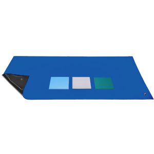 Anti Static ESD Workstation Desk Top Mats in Dark Blue