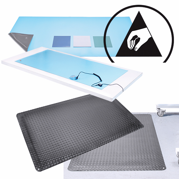 Static Dissipative vs Conductive Mats