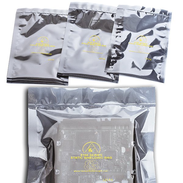 10x ESD Anti Static Shielding Bags 23cm x 33cm 