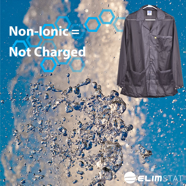 Use Non Ionic ESD Detergents and Fabric Softeners to Wash ESD S20.20 Garments