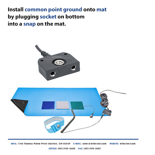 How to Ground ESD Mat with Common Point Ground