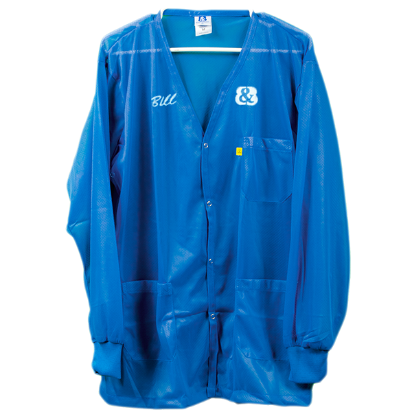 Custom ESD Smock Embroidery Colors